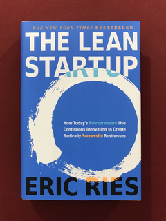 Livro - The Lean Startup - Eric Ries - Capa Dura - Seminovo