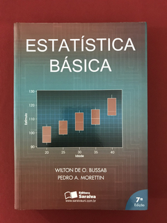 Livro - Estatística Básica - Wilton De O. Bussab - Seminovo