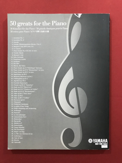 Livro - 50 Greats For The Piano - Ed. Yamaha - comprar online
