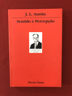 Livro - Sentido E Percepção - Ed. Martins Fontes - Seminovo