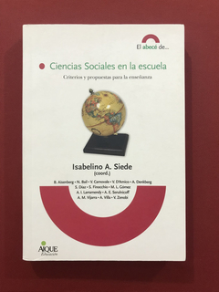 Livro - Ciencias Sociales En La Escuela - Seminovo