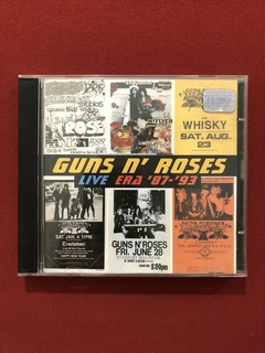 CD Duplo - Guns N' Roses - Live - Era '87-'93 - Nacional