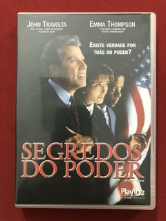 DVD - Segredos Do Poder - John Travolta - Seminovo