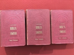 Livro - Bíblia Sagrada - 3 Volumes - P. Matos Soares - 1933 - comprar online