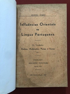 Livro - Influências Orientais Na Língua Portuguesa - 2 Volumes - loja online