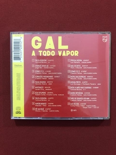 CD - Gal Costa - Gal A Todo Vapor - Nacional - Seminovo - comprar online