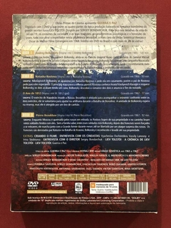 DVD Triplo - Guerra E Paz - Dir: Sergey Bondarchuk - Semin - comprar online