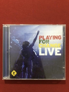 CD + DVD - Playing For Change - Live - Nacional - Seminovo