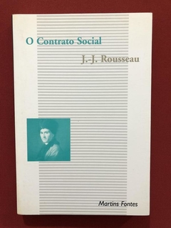Livro - O Contrato Social - Jean-Jacques Rousseau - Seminovo