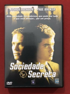 DVD - Sociedade Secreta - Paul Walker - Joshua Jackso - Semi