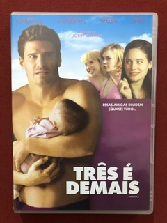 DVD - Três É Demais - David Boreanaz - John Hazlett - Semin.