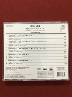 CD - Mozart - Symphonies Nos. 1-5 - Nacional - Seminovo - comprar online
