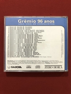 CD - Grêmio 96 Anos - Uma Vida De Conquistas - Seminovo - comprar online