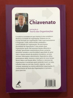 Livro - Iniciação À Teoria Das Organizações - Chiavenato - Seminovo - comprar online
