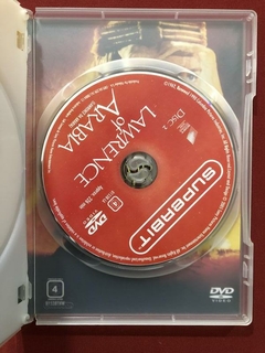 DVD Duplo- Lawrence Da Arábia - Anthony Quinn - Jack Hawkins - Sebo Mosaico - Livros, DVD's, CD's, LP's, Gibis e HQ's