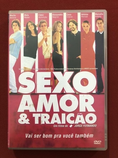 DVD - Sexo Amor & Traição - Jorge Fernando - Murilo Benicio