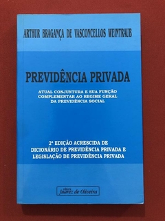 Livro - Previdência Privada - Arthur Bragança De Vasconcellos