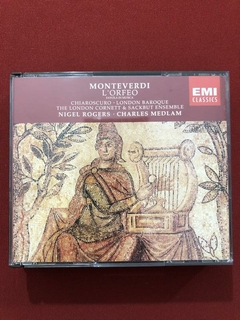CD Duplo - Monteverdi L'Orfeo - Nigel Rogers - Importado na internet