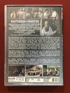 DVD - Rapsódia Em Agosto - Edição Especial - Akira Kurosawa - comprar online