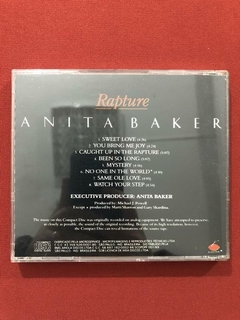 CD - Anita Baker - Rapture - Nacional - 1988 - comprar online