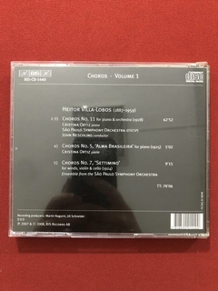 CD - Villa-Lobos - Choros Nos. 5, 7, 11 - Importado - Semin - comprar online