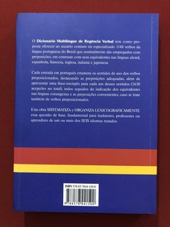 Livro - Dicionário Multilíngue De Regência Verbal - Ed. Disal - Seminovo - comprar online
