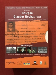 DVD - Coleção Glauber Rocha - Fase 1 - Versátil - Seminovo