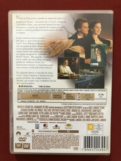 DVD - Titanic - Leonardo Di Caprio - Kate Winslet - Seminovo - comprar online