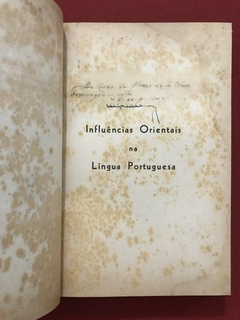 Livro - Influências Orientais Na Língua Portuguesa - 2 Volumes na internet