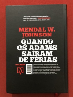 Livro - Quando os Os Adams Saíram De Férias - Mendal W. - Darkside - Seminovo - comprar online