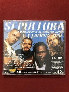 CD - Sepultura - Versão Inédita De Common Bonds - Seminovo