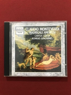 CD - Claudio Monteverdi - Madrigali Amorosi - Importado