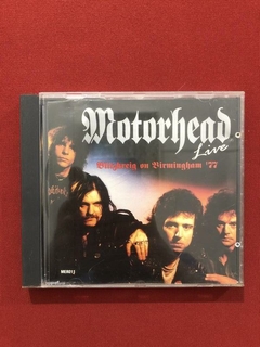 CD- Motorhead- Live- Blitzkreig On Birmingham '77- Importado