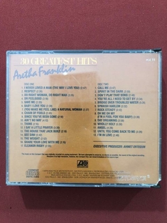 CD Duplo - Aretha Franklin - 30 Greatest Hits - Seminovo - comprar online