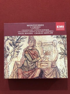 CD Duplo - Monteverdi L'Orfeo - Nigel Rogers - Importado