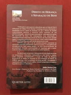 Livro - Direito De Herança E Separação De Bens - Karime Costalunga - Seminovo - comprar online