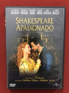 DVD - Shakespeare Apaixonado - Gwyneth Paltrow - Seminovo