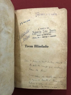 Livro - Trem Blindado - Fernando Penteado Medici - 1933 - Sebo Mosaico - Livros, DVD's, CD's, LP's, Gibis e HQ's