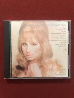 CD - Barbra Streisand - Greatest Hits - Importado