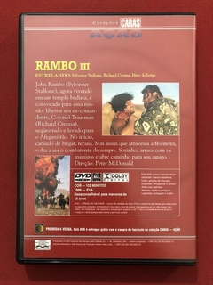 DVD - Rambo 3 - Sylverter Stallone - Col. Caras - Seminovo - comprar online