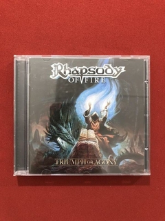 CD - Rhapsody Of Fire - Triumph Or Agony - Nac. - Seminovo