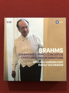 CD - Box Brahms - Symphonies - 5 CDs - Importado - Seminovo