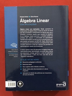 Livro - Álgebra Linear Com Aplicações - Howard Anton - Semin - comprar online