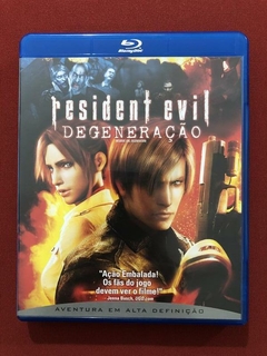 Blu-ray - Resident Evil: Degeneração - Seminovo