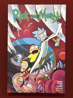 HQ - Rick And Morty - Volume 1 - Gorman / Cannon - Panini - Seminovo