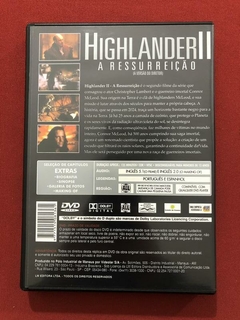 DVD - Highlander II - A Ressurreição - Sean Connery - Semin. - comprar online