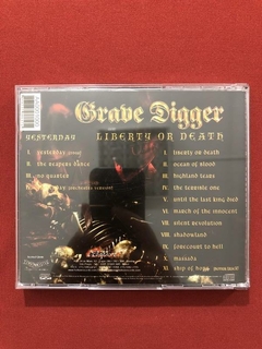 CD - Grave Digger - Liberty Or Death - Nacional - Seminovo - comprar online