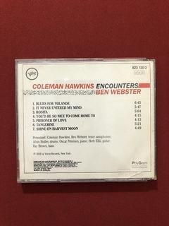 CD- Webster, Hawkins- Coleman Hawkins Encounters Ben Webster - comprar online