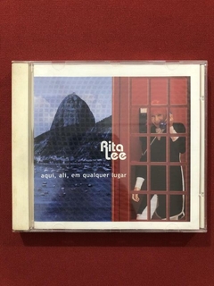 CD - Rita Lee - Aqui, Ali, Em Qualquer Lugar - Seminovo