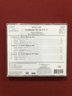 CD - Mozart - Symphonies Nos. 40, 28, 31 - Nacional - comprar online